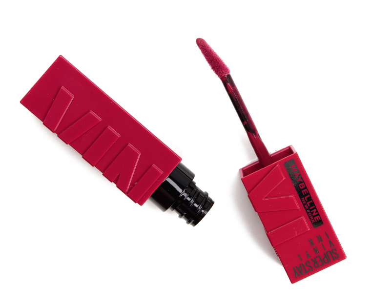 Maybelline Unrivaled Vinyl Ink Lip Color Review & Swatches