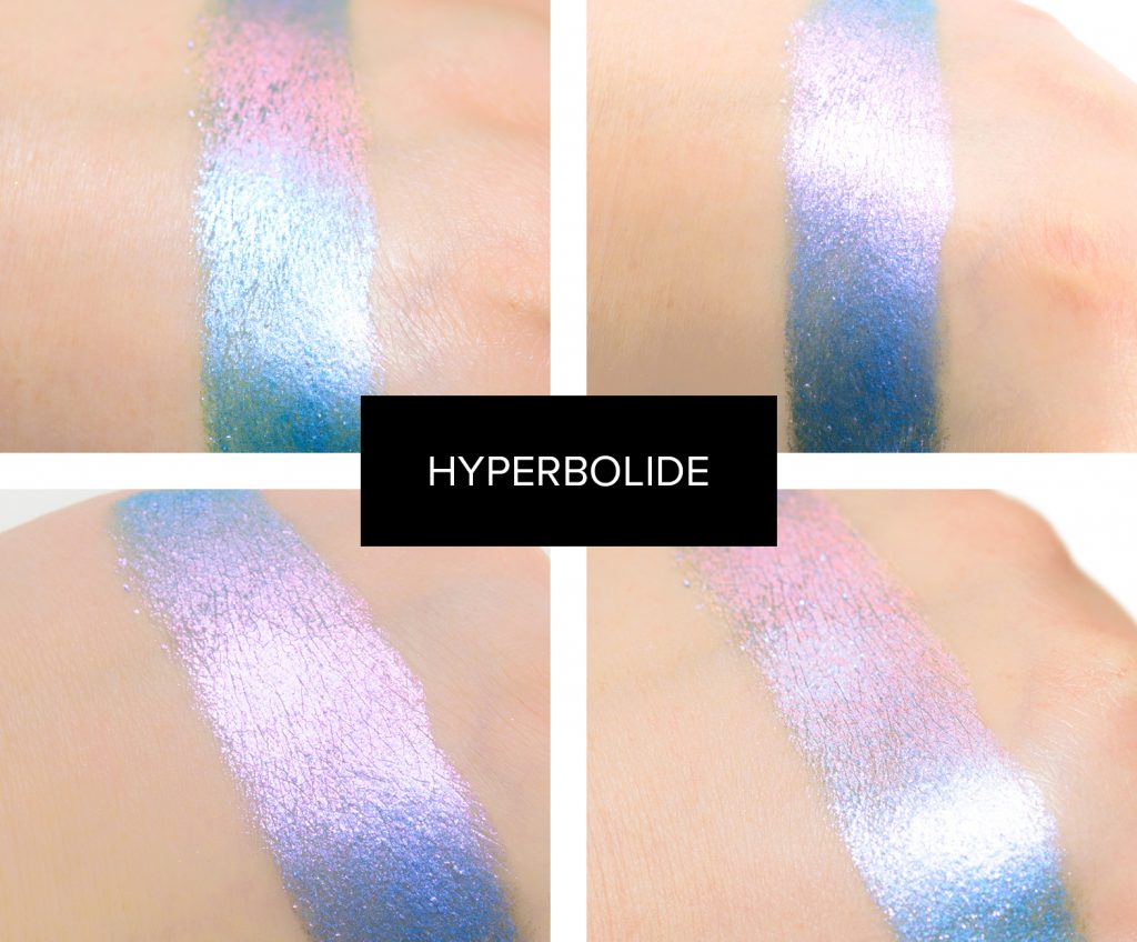 Terra Moons Lost in Space and Hyperbolide Multichrome Eyeshadows Reviews & Swatches